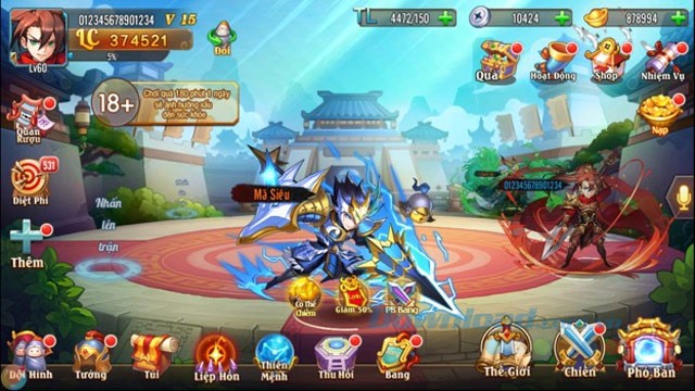 Tải OMG 3Q cho Android - Game thẻ bài đấu tướng trên mobile.