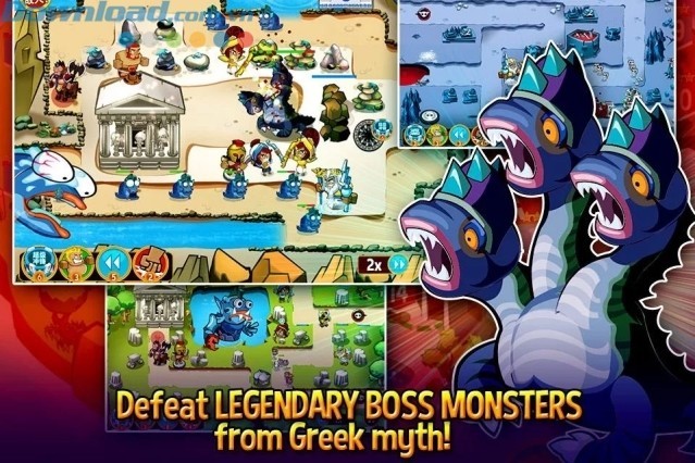 Đánh bại các quái vật huyền thoại trong thần thoại Hy Lạp