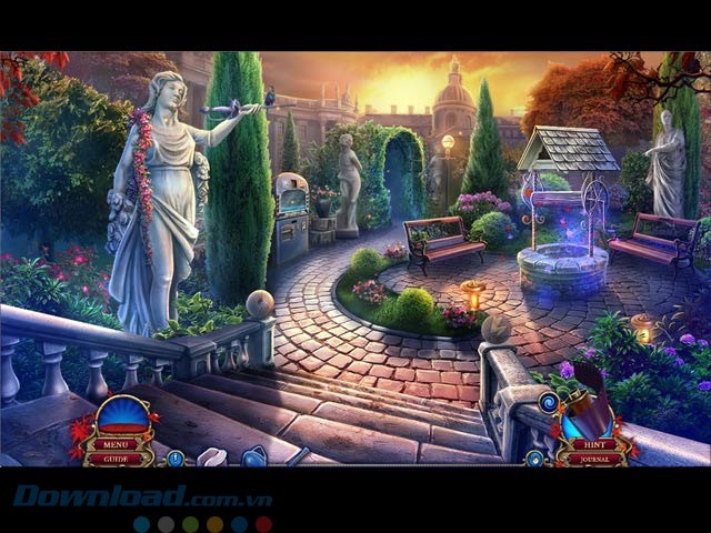 Sử dụng một số tùy chọn hữu ích như hướng dẫn hay gợi ý trong game tìm kiếm đồ vật ẩn Ominous Objects: Lumina Camera Collector's Edition