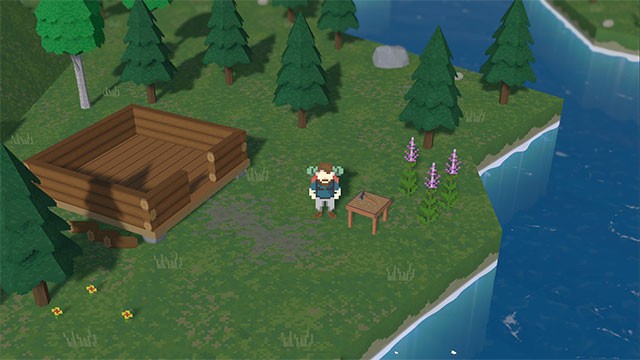 Tập trung xây dựng 1 cabin ấm áp và chế tạo vật phẩm để sinh tồn