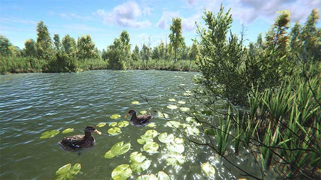 Tự do khám phá và săn bắn ở các vùng đất có phong cảnh khác nhau