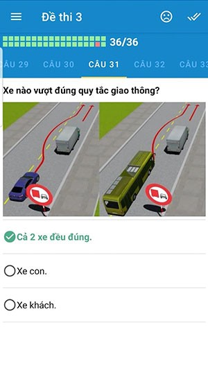 on thi gplx 600 cau Android 2*472960