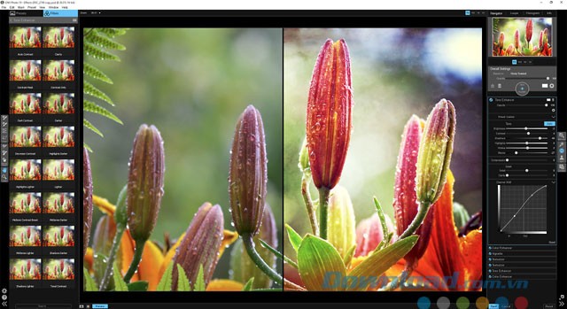 Thêm hiệu ứng đẹp mắt cho ảnh