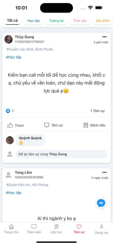 Diễn đàn học tập với các thầy cô giáo
