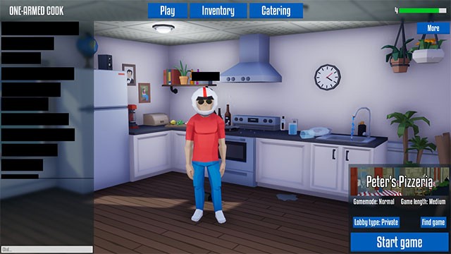 One-armed Cook được thiết kế lại toàn bộ menu để trực quan và dễ sử dụng hơn