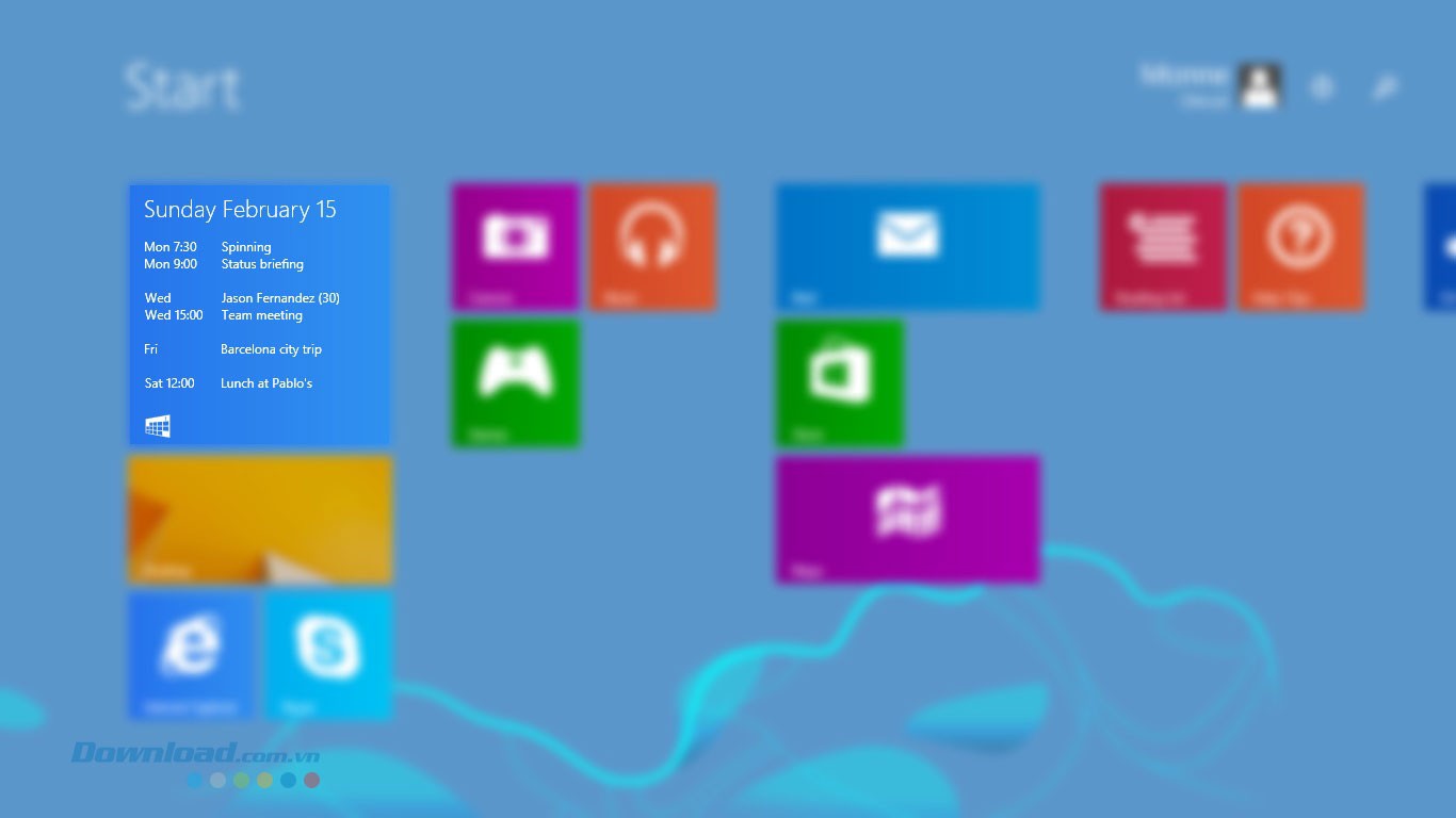 Tính năng Live Tile