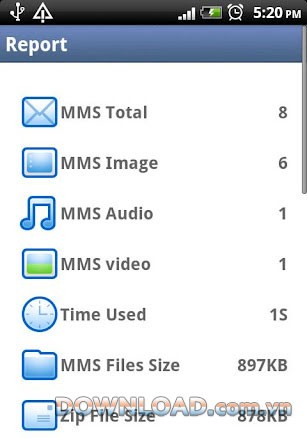 One-Click Export MMS For Android