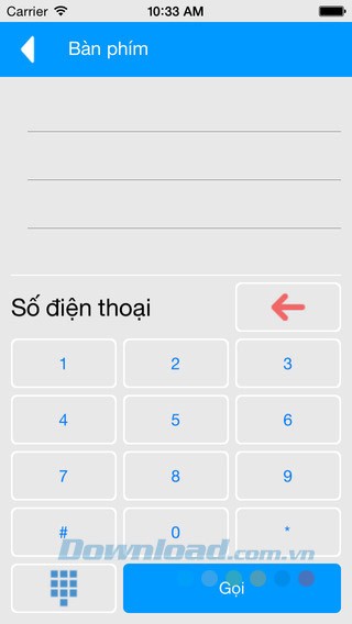 Thực hiện cuộc gọi