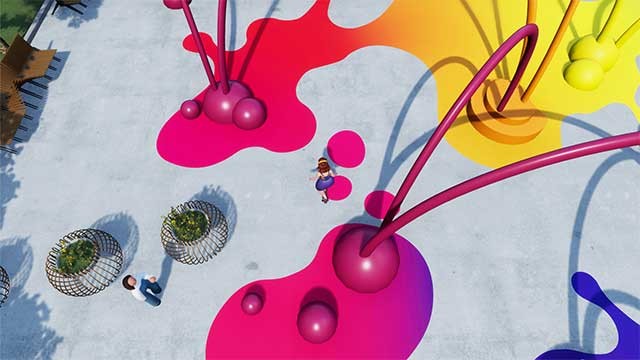 Hình ảnh độc đáo và sống động theo phong cách Supremacist