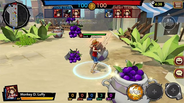 Cùng đồng đội phiêu lưu và loot kho báu giá trị trong ONE PIECE Bounty Rush