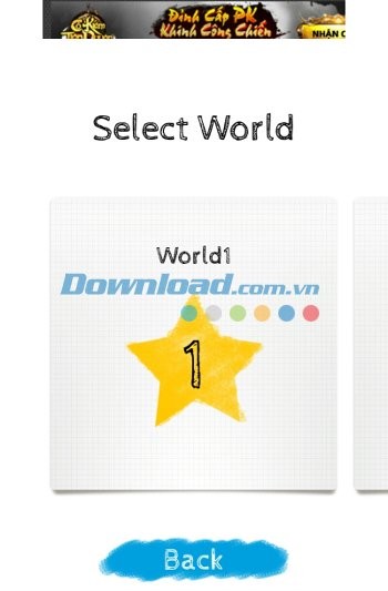 Thế giới game trong One touch Drawing cho Android