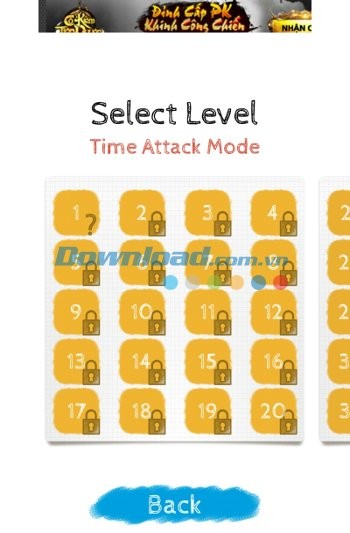 Các level trong One touch Drawing cho Android