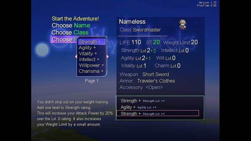 Bảng thống kê chỉ số nhân vật trong One Way Heroics