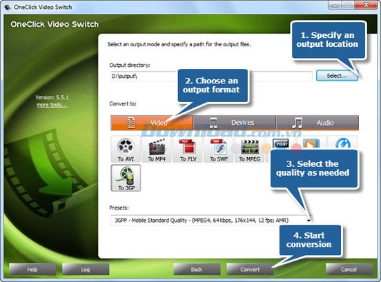 OneClick Video Switch