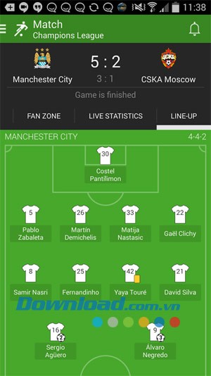 Onefootball cho Android