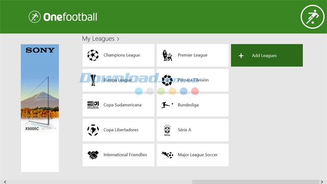 Chọn giải đấu