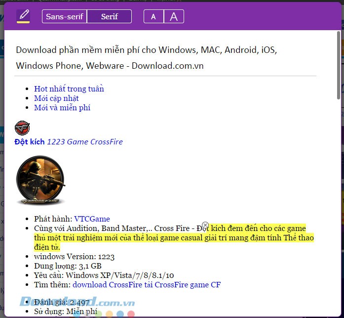 Chỉnh sửa trước khi lưu