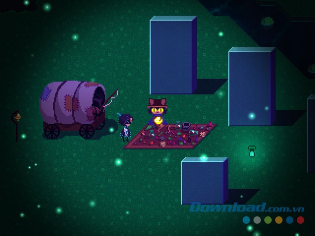 Thực hiện các nhiệm vụ khác nhau trong game phiêu lưu giải đố OneShot cho máy tính