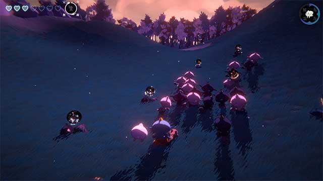 Hợp tác với cộng sự để tiêu diệt các con quỷ với quy mô và kích cỡ khác nhau