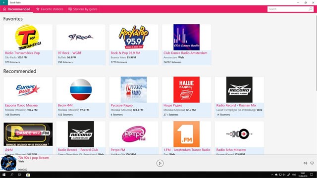 Lưu kênh radio yêu thích vào mục Favorites để trải nghiệm nhanh với 1 chạm