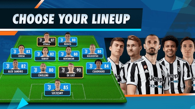 Chọn đội hình của bạn và dẫn dắt họ tới vinh quang trong game OSM 21/22