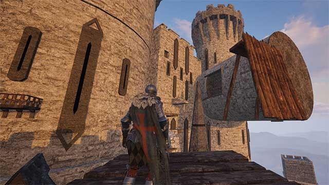 Nhảy và trèo qua nhiều chướng ngại vật khác nhau