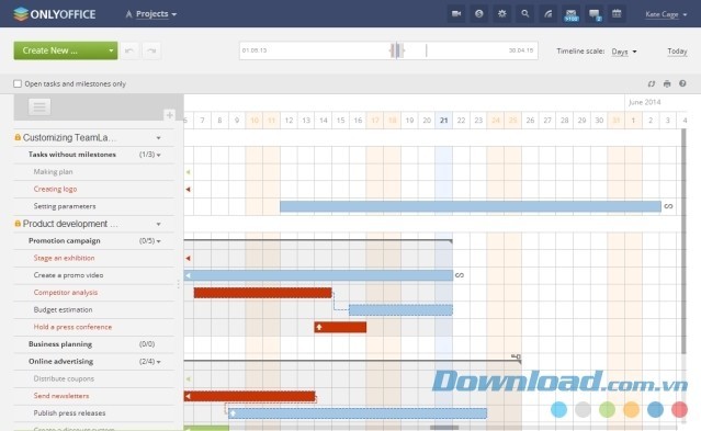Bộ ứng dụng văn phòng đa năng ONLYOFFICE