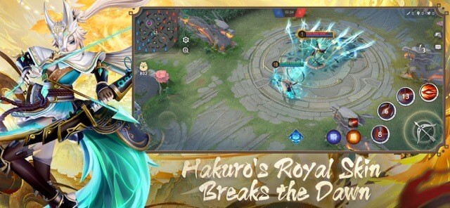 Chiến đấu với những người chơi khác trong các trận 5v5 cổ điển hoặc Battle Royale 3v3v3