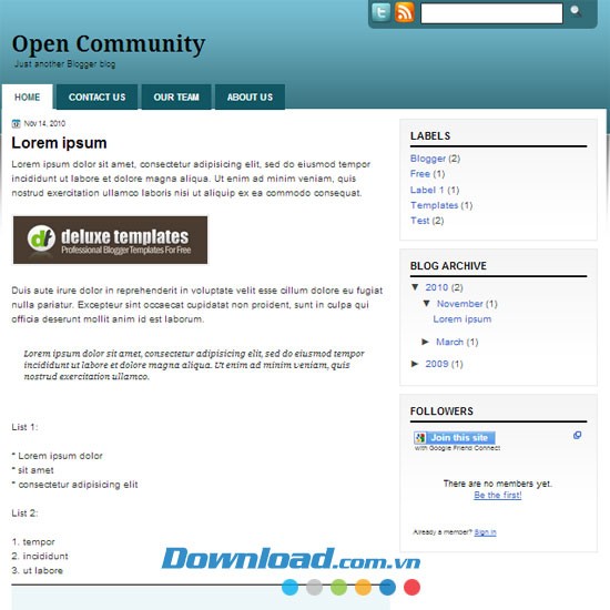 Open Community
