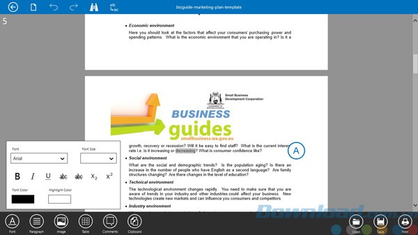 Định dạng văn bản với Open Word