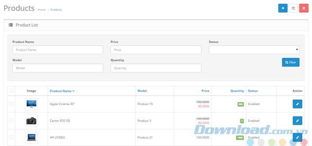 Tạo danh mục sản phẩm