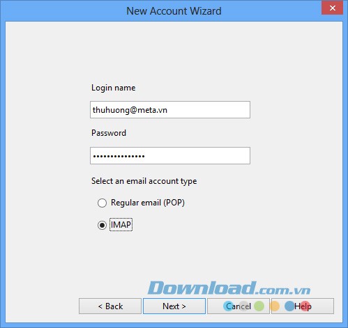 Thiết lập Opera Mail