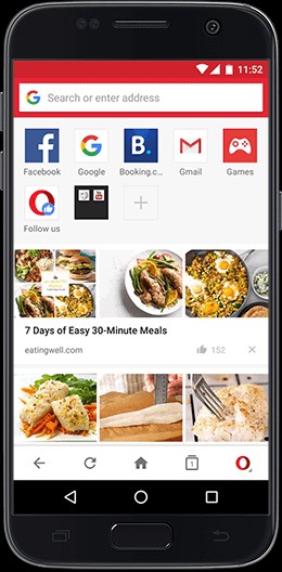 Opera Mini cho Android