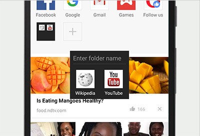 Opera Mini cho Android sắp bố cục thông minh