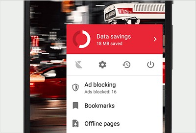 Opera Mini cho Android nhanh