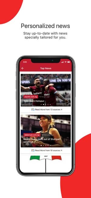 Opera News iOS luôn cập nhật các tin tức mới nhất