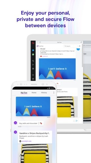 Bảo vệ sự riêng tư, an toàn Flow giữa các thiết bị