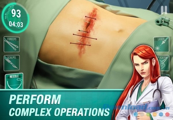 Game bác sĩ Operate Now: Hospital cho Android