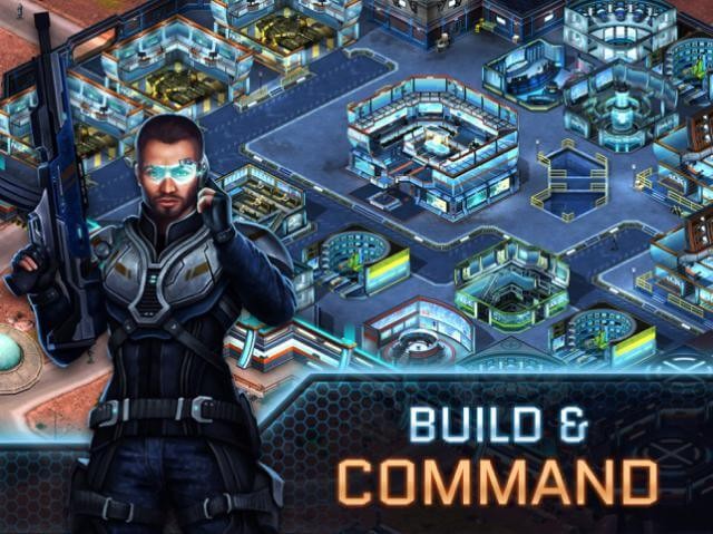 Xây dựng căn cứ của bạn để chống lại kẻ thù ngoài hành tinh trong game Operation: New Earth