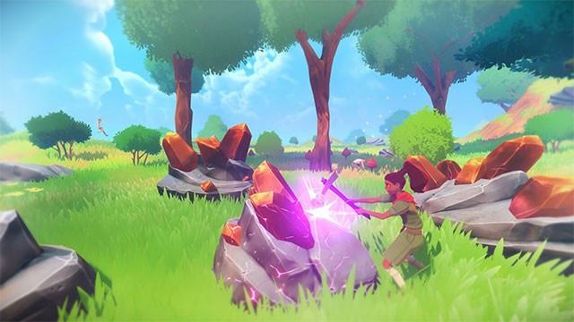 Thu thập tài nguyên để phục vụ cho chế tạo công cụ, xây dựng nhà cửa...