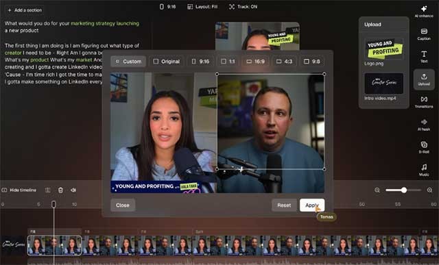 Kiểm soát toàn bộ quá trình chỉnh sửa hoặc để AI tự tiếp quản