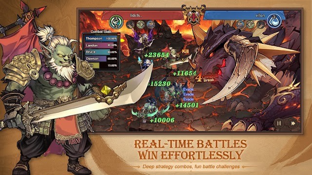 OrcClash mang đến các trận chiến thời gian thực kết hợp lối chơi nhàn rỗi