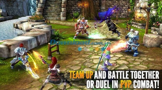 Tham gia các trận đấu PvP