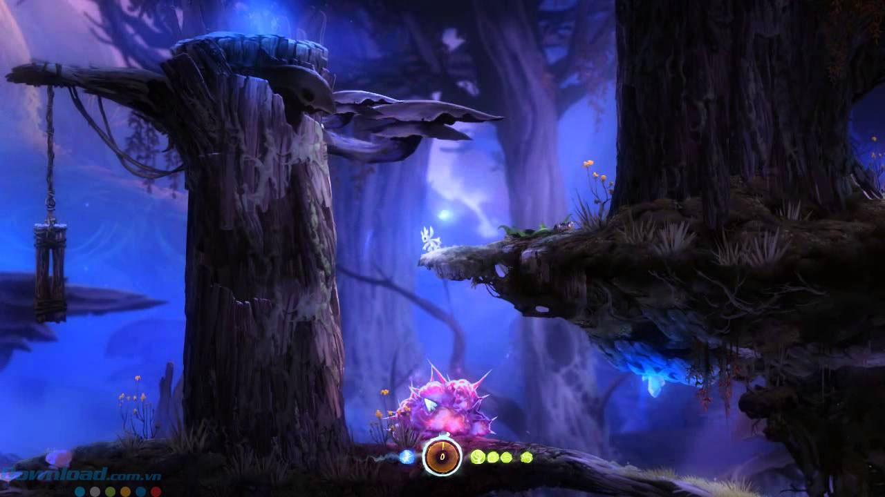 Một hình ảnh chiến đấu của Ori