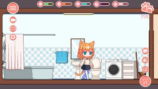 Chăm sóc nàng mèo và tương tác thú vị trong game Oriko Days