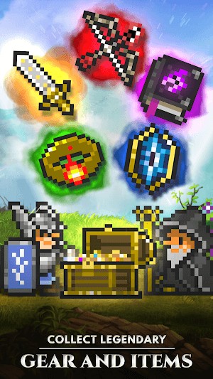 Thu thập các trang thiết bị và vật phẩm huyền thoại