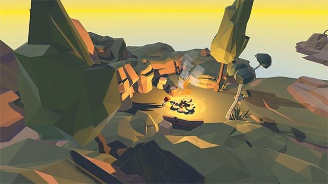 Ostrofa là game phiêu lưu sinh tồn trên đảo hoang