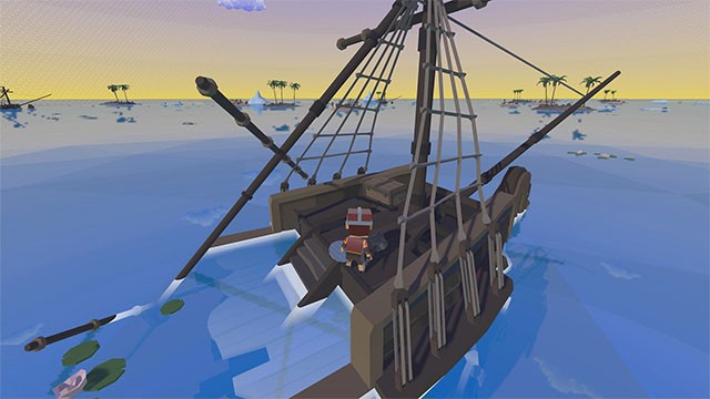 Thu thập item, vũ khí, tài nguyên... để phục vụ cho việc sinh tồn trên hoang đảo