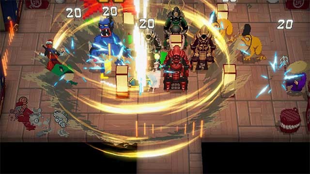 Kết hợp kho vũ khí kỹ năng của các anh hùng với các vật phẩm nâng cao