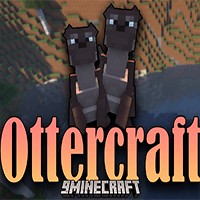 OtterCraft Mod: Thuần hóa Rái cá trong Minecraft